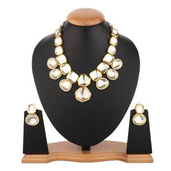 Gold kundan necklace-sets 2