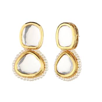 Gold kundan necklace-sets 3
