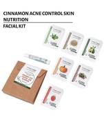 Cosmetofood Professional Cinnamon Acne Control Skin Nutrition Facial Kit (35 mL) For Men And Women