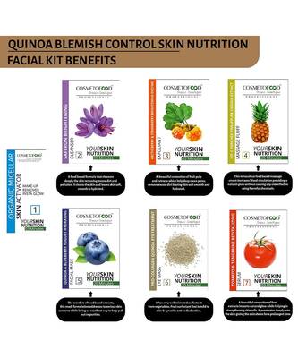 Cosmetofood Professional Quinoa Blemish Control Skin Nutrition Facial Kit (350 mL) 2