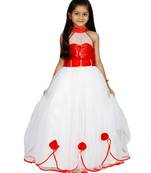 MANNAT FASHION Ployester Baby Girl Birthday Dress