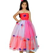 MANNAT FASHION Ployester Baby Girl Birthday Dress