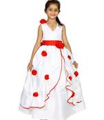 MANNAT FASHION Ployester Baby Girl Birthday Dress