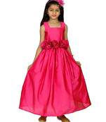 MANNAT FASHION Ployester Baby Girl Birthday Dress