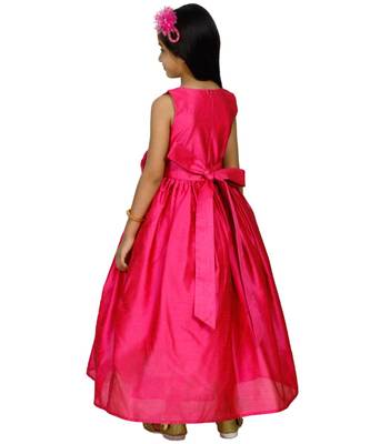 MANNAT FASHION Ployester Baby Girl Birthday Dress 2