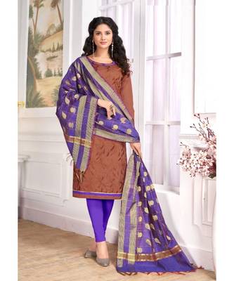 Pure Banarasi Silk Dupatta Suits 1