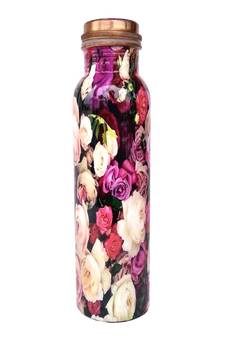 pure copper screen printed Water bottle 950 ml