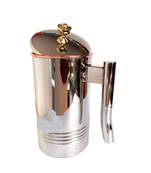 Copper Jug Water Pitcher Outside Stainless Steel Utensils Inside Copper for Ayurveda Healing - Capacity 1.5 L (1.5 LTR)
