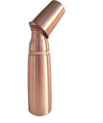 solid Copper Bottle 950 ml with Glass 200 ml for water storage and drinking solid pure copper 1