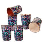 Pure Copper Glass Hand Painting Art work Outer Side (6)