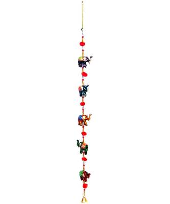 Indian Traditional Five Elephant Hanging Layer, Door Hanging, Wall Hanging, ative Hanging 1