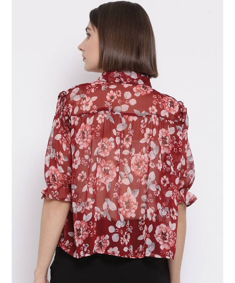 Floral Garden Savage Women Shirt