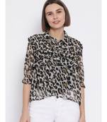 Wild Leopard Persona Women Shirt