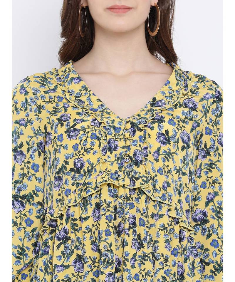 Floral Daenerys Tia Women Top