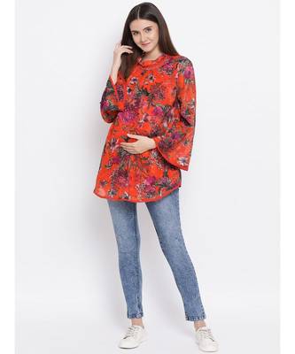 Classified Tropical Maternity Women Top 2