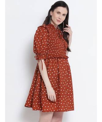 Polka Hybrid Peppy Women Dress 3