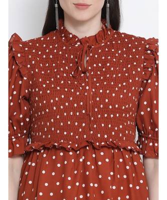 Polka Hybrid Peppy Women Dress 5