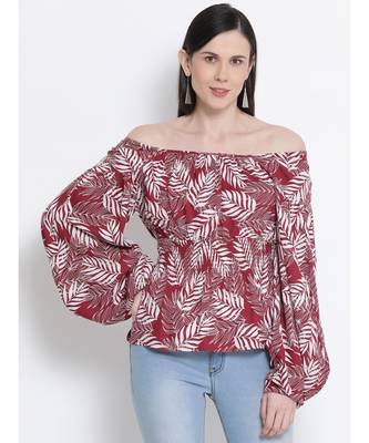 Feathery Peace Women Top 1