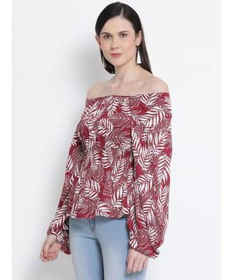 Feathery Peace Women Top 3