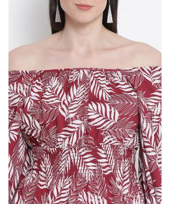 Feathery Peace Women Top 5