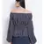 Striped Stunner Waistline Women Top