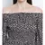 Floral Pixel Waistline Women Top