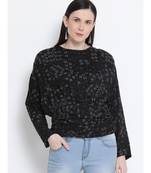 Enhance Black Passion Women Top