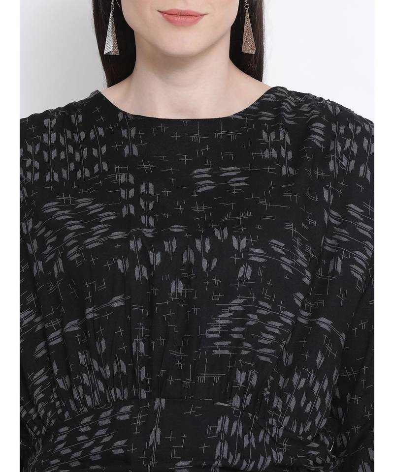 Enhance Black Passion Women Top