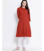 Rust Galaccia Casual Women Tunic