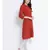 Rust Galaccia Casual Women Tunic