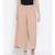 Beige Demand Poly Twill Women Pant