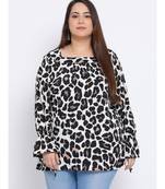 Leopard Aura Plus Size Women Top