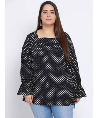 Polka Nolly Plus Size Women Top 1