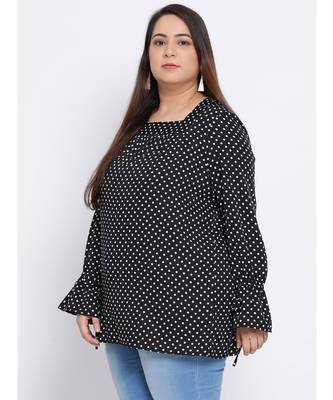 Polka Nolly Plus Size Women Top 3