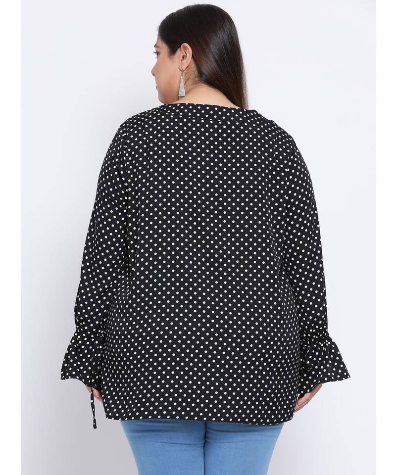 Polka Nolly Plus Size Women Top