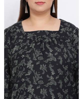 Floral Pacific Plus Size Women Top 5