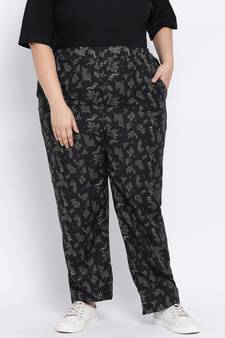 Floral Fire Plus Size Women Pant
