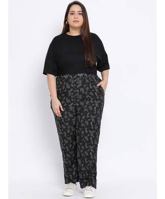 Floral Fire Plus Size Women Pant 2