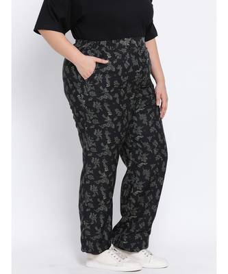Floral Fire Plus Size Women Pant 3