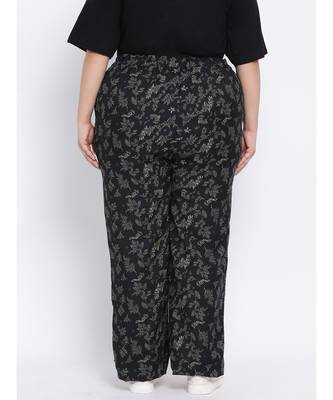 Floral Fire Plus Size Women Pant 4