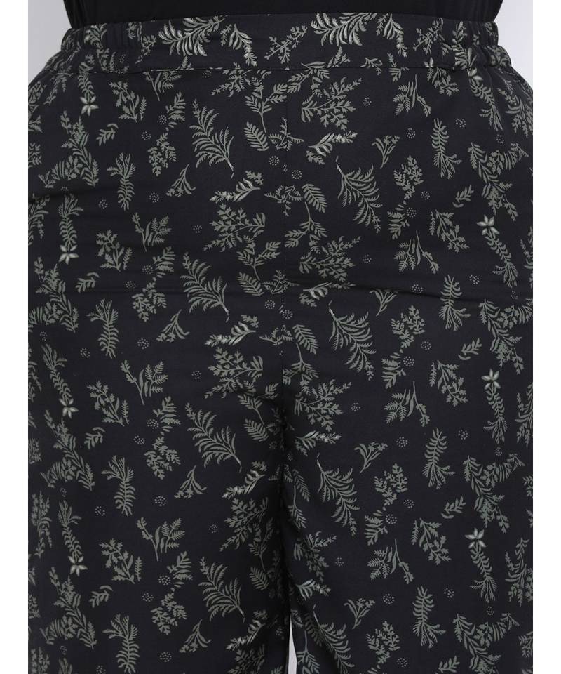 Floral Fire Plus Size Women Pant