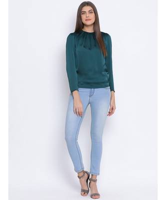 Forest Green Mia Women Top 2