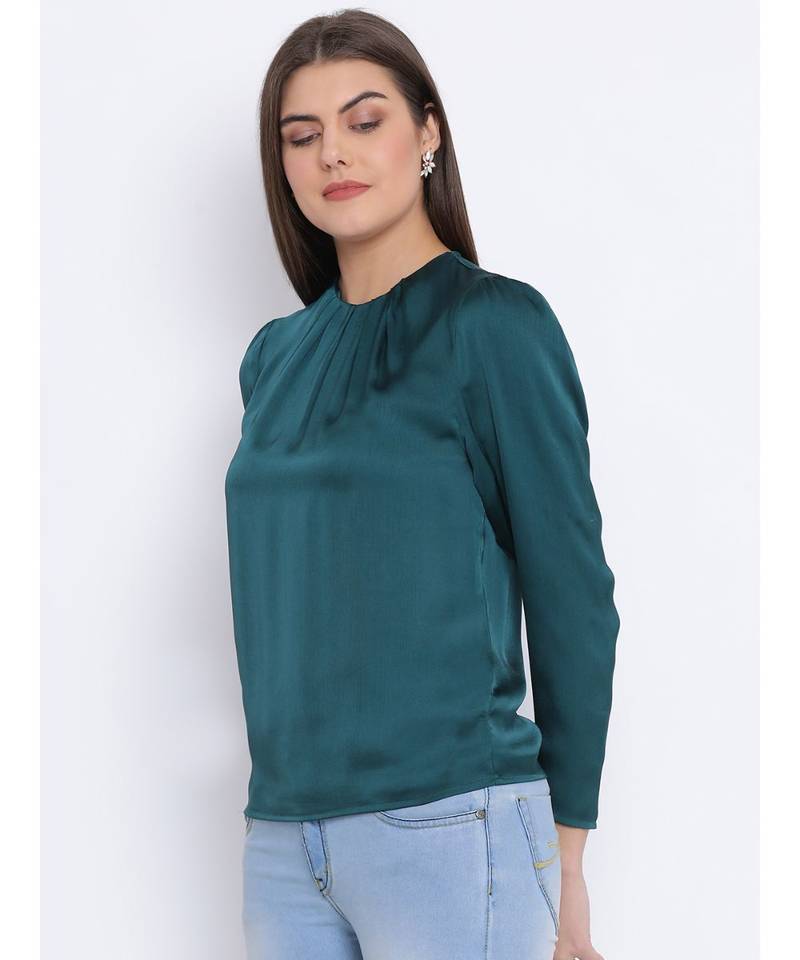 Forest Green Mia Women Top