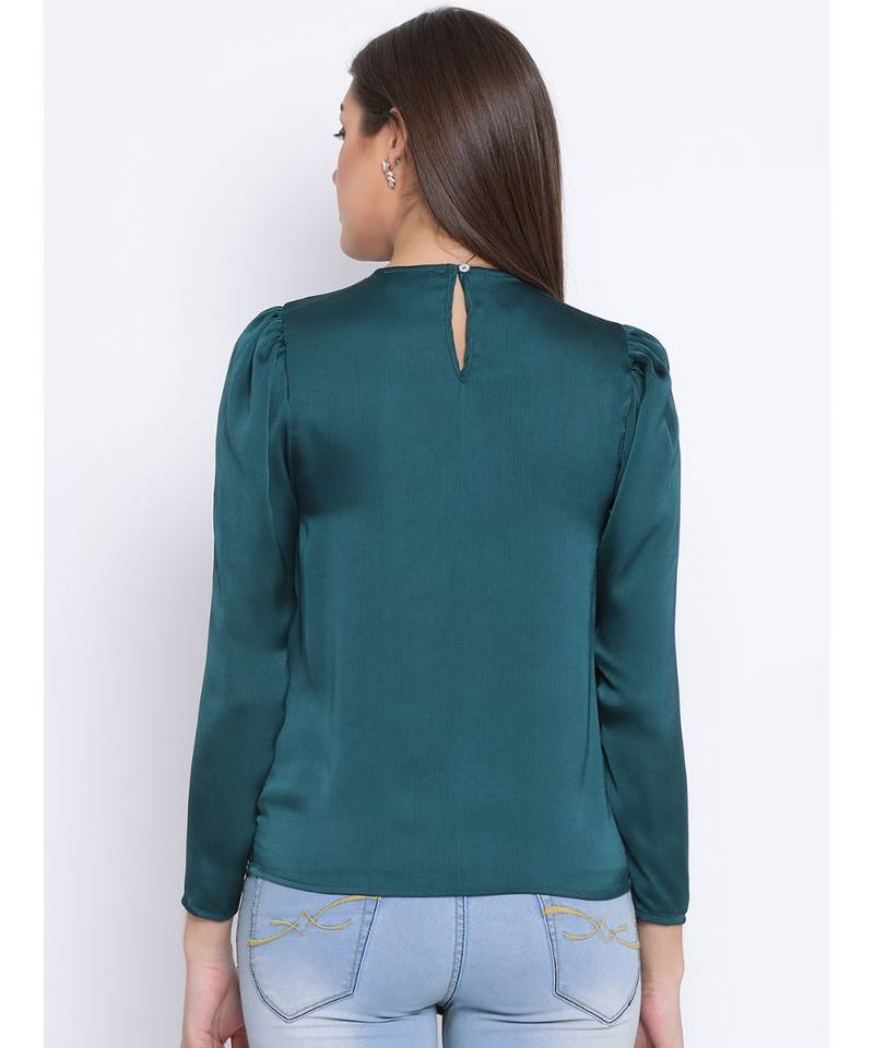 Forest Green Mia Women Top