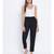 Black Nora Tie-Knot Women Pant