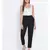 Black Nora Tie-Knot Women Pant