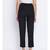 Black Nora Tie-Knot Women Pant