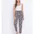 Floral Fiasca Tie-Knot Women Pant