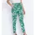 Tropical Maron Tie-Knot Women Pant