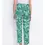 Tropical Maron Tie-Knot Women Pant